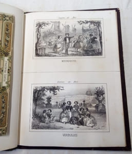 Un Voyage à Paris ou le Paris des enfants avec ses environs - Album composé de 32 sujets dessinés d'après nature avec introduction