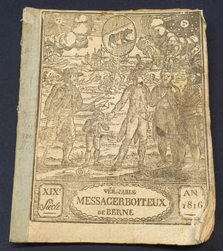 Le véritable messager boiteux de Berne - An 1816. undefined