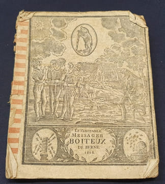 Le véritable messager boiteux de Berne - An 1808. undefined
