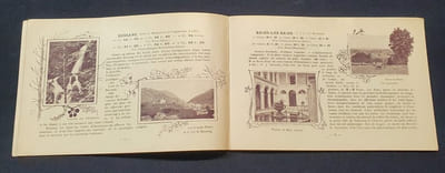 Chemins de fer de l'est - Saison 1904 - Saison Thermale - Excursions en France et a l'étranger 