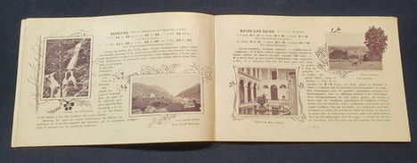 Chemins de fer de l'est - Saison 1904 - Saison Thermale - Excursions en France et a l'étranger . undefined