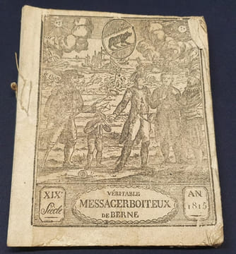 Le véritable messager boiteux de Berne - An 1815. undefined