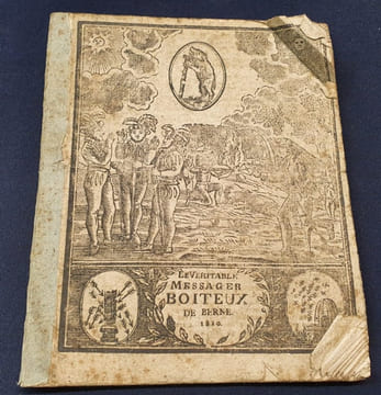 Le véritable messager boiteux de Berne - An 1810. undefined