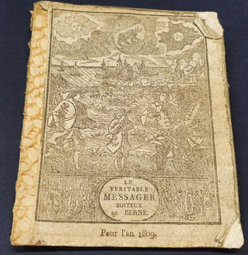 Le véritable messager boiteux de Berne - An 1809. undefined