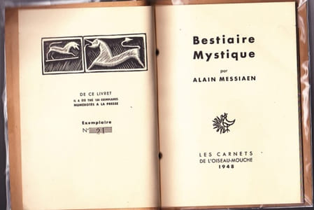 Bestiaire Mystique. Omnis Creatura ingemiscit