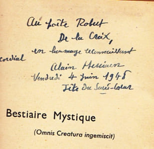 Bestiaire Mystique. Omnis Creatura ingemiscit