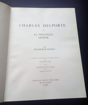 Charles Delporte ou la nouvelle genèse. Waldemar George