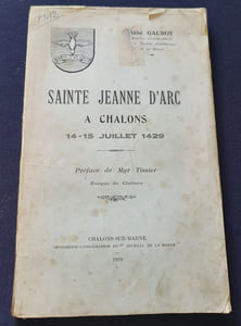 Sainte Jeanne d'Arc à Chalons - 14-15 Juillet 1429
