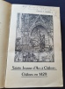 Sainte Jeanne d'Arc à Chalons : Chalons en 1429. Chanoine Gauroy