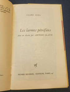Les larmes pétrifiées 