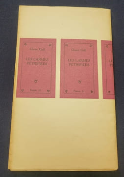 Les larmes pétrifiées . Claire Goll