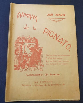 Armana de la Pignato - 1933 Toulon. undefined