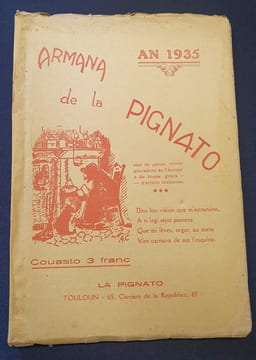 Armana de la Pignato - 1935 Toulon. undefined