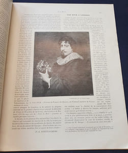 La revue des Beaux Arts et des Lettres - Aout / Septembre 1899 Spécial Van Dyck