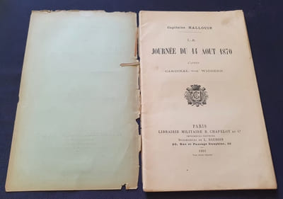 La journée du 14 Aout 1870 d'aprés Cardinal von Wilden 