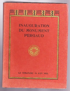 Inauguration Du Monument Pergaud