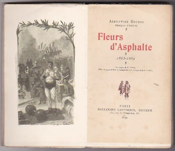 Fleurs d'Asphalte - croquis parisiens