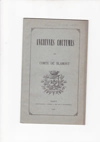 Anciennes coutumes du Comté de Blamont
