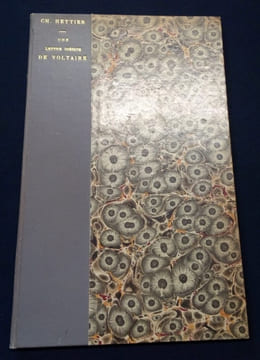 Une lettre inédite de Voltaire. Charles Hettier