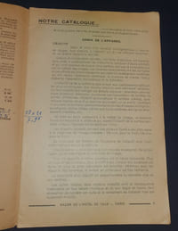 Catalogue Bazar de l'Hotel de ville - Tout ce qui concerne la photographie - Avril 1934