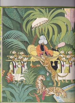 Les Animaux et Le Magicien Une Histoire Merveilleuse Dans Les Jardins Du Grand Khalife. AUGER RAOUL