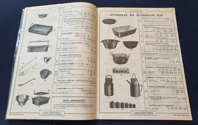 Catalogue Pouteau - Ustensiles de cuisine , Articles de ménage - 1975
