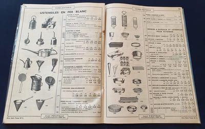 Catalogue Pouteau - Ustensiles de cuisine , Articles de ménage - 1975