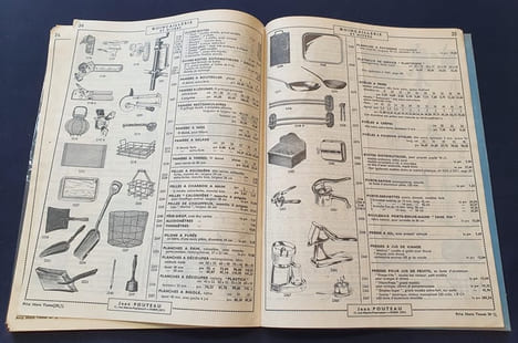 Catalogue Pouteau - Ustensiles de cuisine , Articles de ménage - 1975. undefined