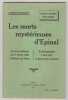 Vieilles affaires Vieux Procés - les morts mysterieuses d'Epinal / les trois Guillotinés du 11 Fevrier 1820 à Rosières aux Salines - De Sarreguemines ...
