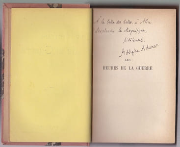 Les heures de la Guerre - Poésies