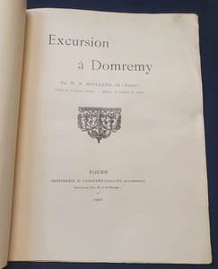 Excursion à Domremy