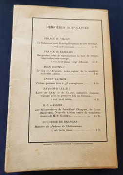Notes sur la révolution bolchevique ( Octobre 1917-Janvier 1919) avec une préface de Henri Barbusse , deux lettres de l'auteur a Romain Rolland et une ...
