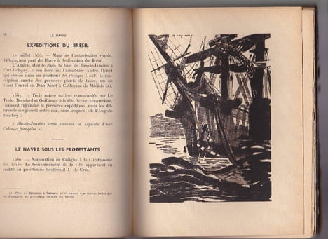 Le Havre - des drakkars au Normandie . LEPLAY Louis ESDRAS-GOSSE Bernard