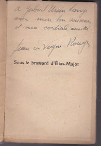 Sous le brassard d' état-major. Roman