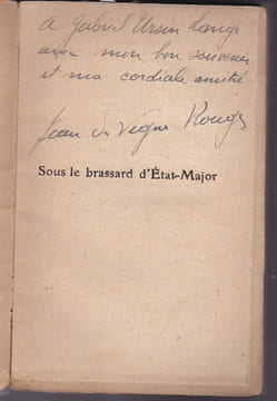 Sous le brassard d' état-major. Roman. undefined