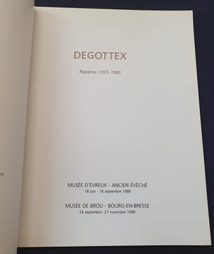 Degottex - Repères 1955/1985. undefined