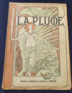 La Plume - Numéro consacré à Mucha - 1er Juillet 1897. undefined