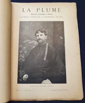 La Plume - Numéro consacré à Mucha - 1er Juillet 1897. undefined