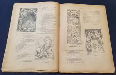 La Plume - Numéro consacré à Mucha - 1er Juillet 1897