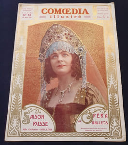 Comoedia illustré - 15 juin 1910 - Avec le supplément sur la saison des Ballets Russes 
