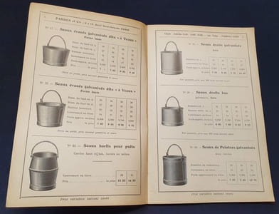 Catalogue Pardon & Cie - N.55 - 1923 - Tolerie de ménage & de chauffage / poeles & cheminées / Réchauds - Fourneaux
