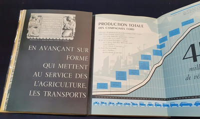 50 ans de progrés - brochure pour les 50 ans de Ford-Weismann - 1953