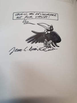 Annie mal  avec dessin original de Jean Claude Denis 1980. Jean Claude Denis