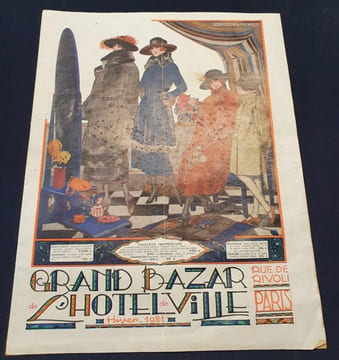 Catalogue Grand Bazar de L'Hotel de Ville - Hiver 1921. undefined