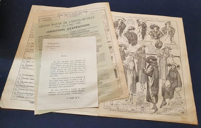 Catalogue Grand Bazar de L'Hotel de Ville - Hiver 1921