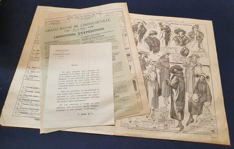 Catalogue Grand Bazar de L'Hotel de Ville - Hiver 1921. undefined