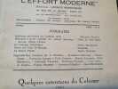 Bulletin de l'effort moderne - N. 3 / Mars 1924 . Léonce Rosenberg Théo Van Doesburg Maurice Raynal