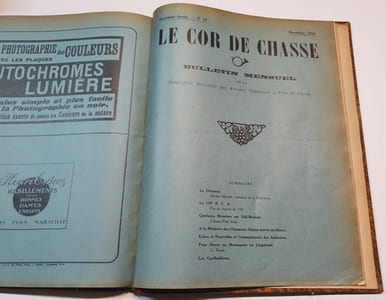 Le cor de chasse - Bulletin mensuel de la Fédération Nationale des Anciens Chasseurs a Pied et Alpins - 1ere et 2e année du 1er Mars 1923 à Novembre 1924 