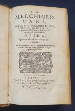 Ordinis Praedicatorum episcopi canariensis & primariae Cathedrae in Academia Salmenticensi olim Praefeci opera , Quorum elenchum vide pagina fequente ...