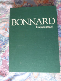 Bonnard. L’œuvre gravé.